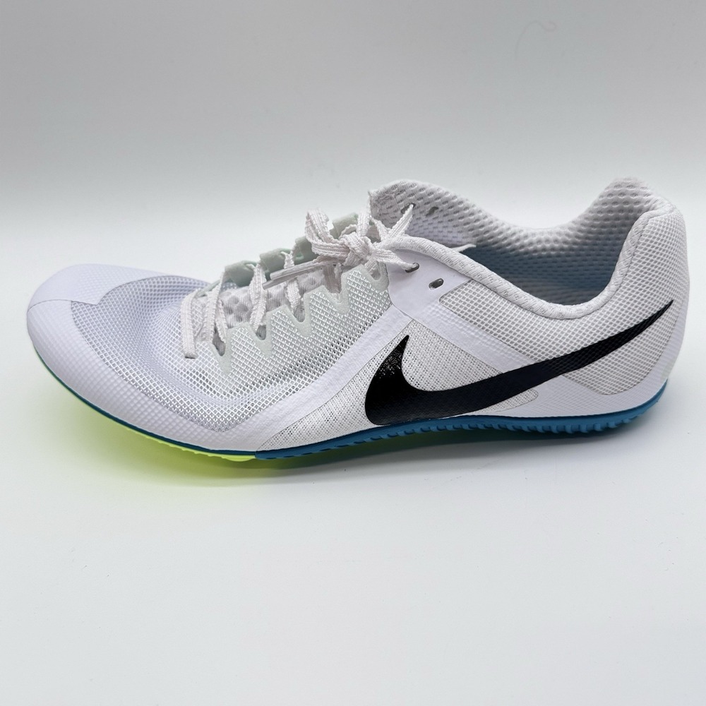 Nike Zoom Rival‎ Multi-Event Mens 11.5US, White/Bright Spruce/Vapor Green Spikes